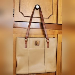 Dooney & Bourke Pebble Leather Small Lexington Shopper